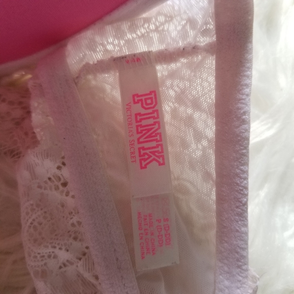 PINK VS Lace Push Up Bra Bralette Small - Picture 6 of 8